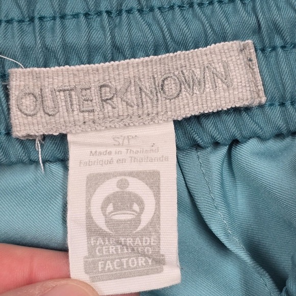 Outerknown Shorts‎ Mens Small Blue Nomadic Volley Trunks Drawstring Swim - Picture 3 of 13